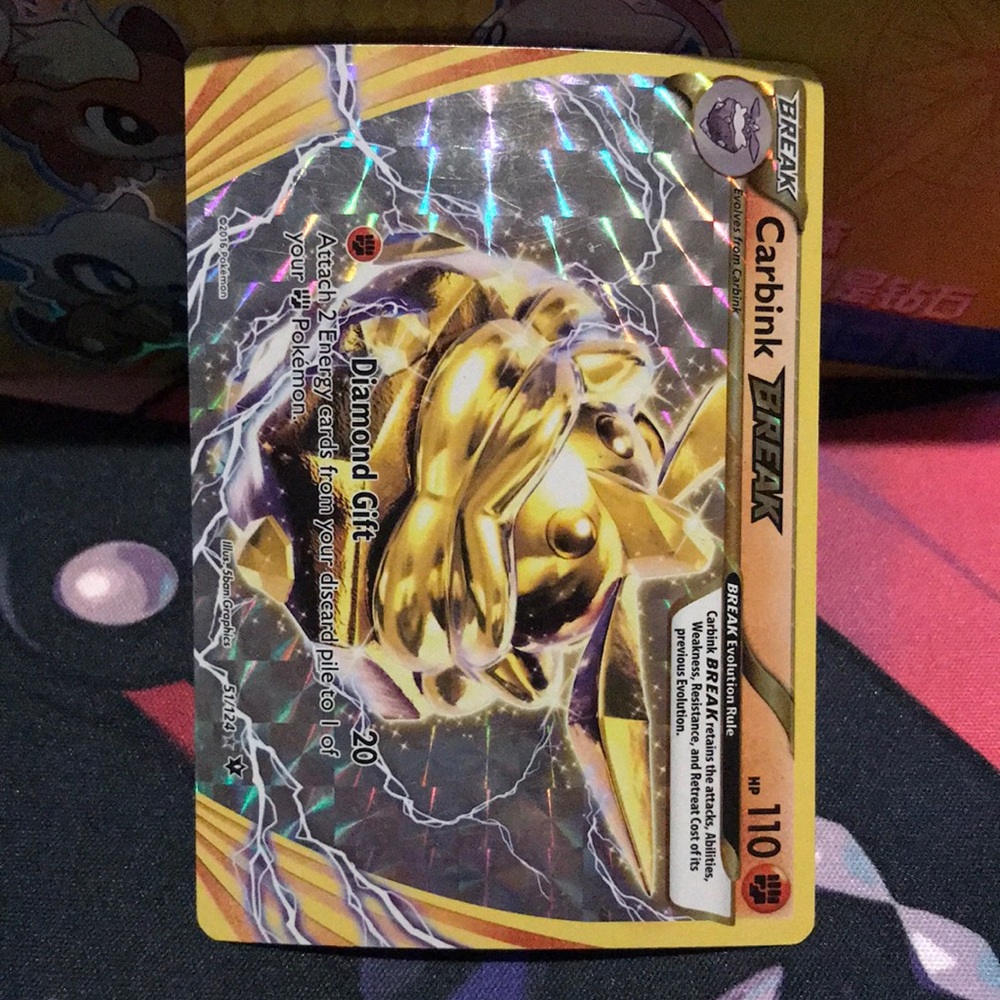 Pokemon Card - Carbink BREAK